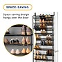 Whitmor 36-Pair Over-the-Door Shoe Rack, Gunmetal (6037-7037-GM-SIOC)~#|#~7710F461-C37A-44F2-82FAF3CA517DE795_sc7