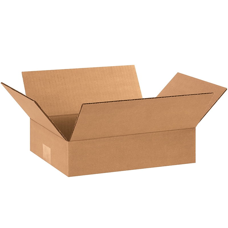 12" x 9" x 3" Heavy Duty Shipping Boxes, 32 ECT, 25/Pack (BS120903) image 1
