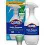 Clorox Multi-Purpose Cleaning Spray System Starter Kit, 1 Spray Bottle and 1 Refill, Crisp Lemon, 1.13 fl. oz. (60160)~#|#~7718F7E6-56EE-4B17-8A6EFB11498F3571_sc7