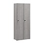 Bush Business Furniture Assure 72"H Single Tier Platinum Gray Storage Lockers (AUS230PGK)~#|#~771E089E-B90E-4805-81914D666B0F3CCC_sc7
