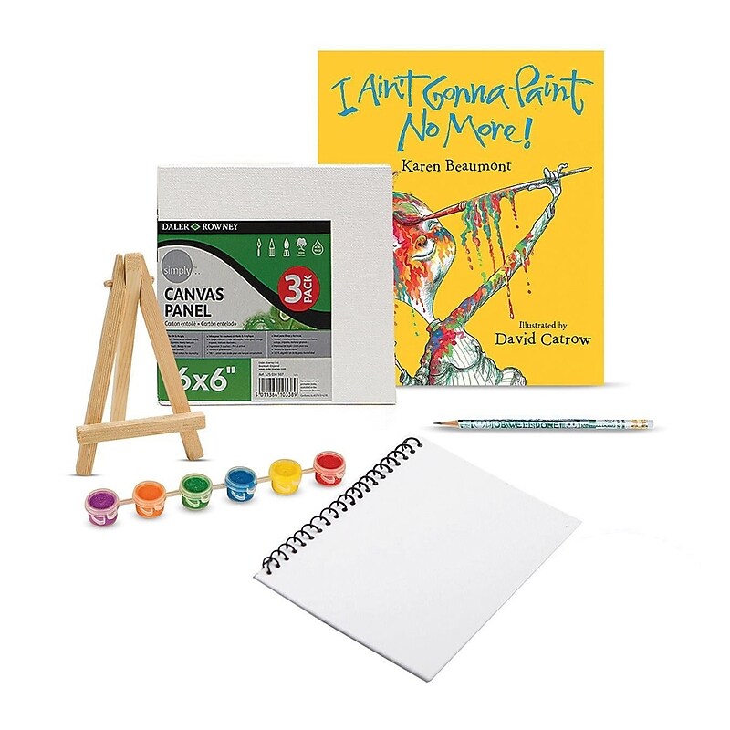 S&S I Ain't Gonna Paint No More Creative Reads Book & Activity Kit (LR4563) image 1