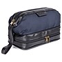 DOPP Business Class 10" Nylon Toiletry Bag, Water Resistant, Navy (06776.NV)~#|#~7722CCC8-18DB-45CB-A0A1990A8ABDC3D7_sc7