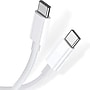 Subsonic Charge and Play USB-C to USB-C Cable, PS5 Compatible, White (SA5634)~#|#~77234E56-1759-4592-8CFD24B4B9EAB3FF_sc7