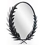 Infinity Instruments Emperor Metal Wall Mirror, 22" (20007BK)~#|#~772A0CA4-F753-4830-BB251AFB6A1F50D9_sc7