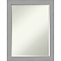 Amanti Art Brushed Nickel Frame Wall Mirror, 27.5" x 21.5" (A42674593124)~#|#~772C85B4-AF4E-4FFB-AF8DCA8582FD1E62_sc7