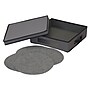 Household Essentials Large Stackable Folding Fabric Charger Plate Storage Box, 4" x 14.5"x 14.5", 14.5 Qt., Gray (52537-1)~#|#~772CDC71-B847-4FE9-B5A8B0DE4ED3AFB9_sc7