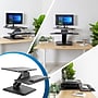 Mount-It! 23" W Compact Manual Adjustable Standing Desk Converter, Black (MI-7916)~#|#~772CE47F-54E2-45D6-A9D1BA586D37EB44_sc7