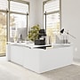 Bush Business Furniture Stratus 60"W Electric L-Shaped Adjustable Standing Desk, White (SUT013WH)~#|#~772EC447-4429-45AB-A77704B909DAB9B9_sc7