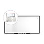 TRU RED™ Magnetic Porcelain Dry Erase Board, Black Frame, 8' x 4' (TR61191)~#|#~7730E2FC-CDF7-4938-BADECBD27243F797_sc7