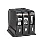 Dixie Ultra Triple Pack SmartStock Series-W Plastic Cutlery Dispenser, Black, 3/Carton (SSW3D85)~#|#~77328BCD-9F7F-4DFB-9C12E999AC5AA44A_sc7