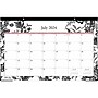 2024-2025 Blue Sky Analeis 17" x 11" Academic Monthly Desk Pad Calendar, Black/White (130617-A25)~#|#~77387164-DE06-48A2-9BFE6F6916335460_sc7