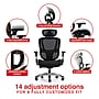 Staples Hyken Pro Ergonomic Mesh Swivel Task Chair, Black (ST63228)~#|#~7738E749-213D-46DF-A528C76736E5A3FB_sc7