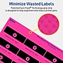 Avery Laser/Inkjet Rectangle Multipurpose Labels, 1-1/4" x 2-3/8", Neon Magenta, 720/Pack (94227)~#|#~773B6910-47B4-4929-A29449679E3E0DE0_sc7