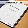 2024 Staples 8" x 11" Monthly Planner, Navy (ST58476-24)~#|#~7741789C-D94F-4339-B629B7BEDEAE1281_sc7