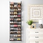 Whitmor 36-Pair Over-the-Door Shoe Rack, Gunmetal (6037-7037-GM-SIOC)~#|#~7741FF2E-0627-40E4-968FCB1AFD33F329_sc7