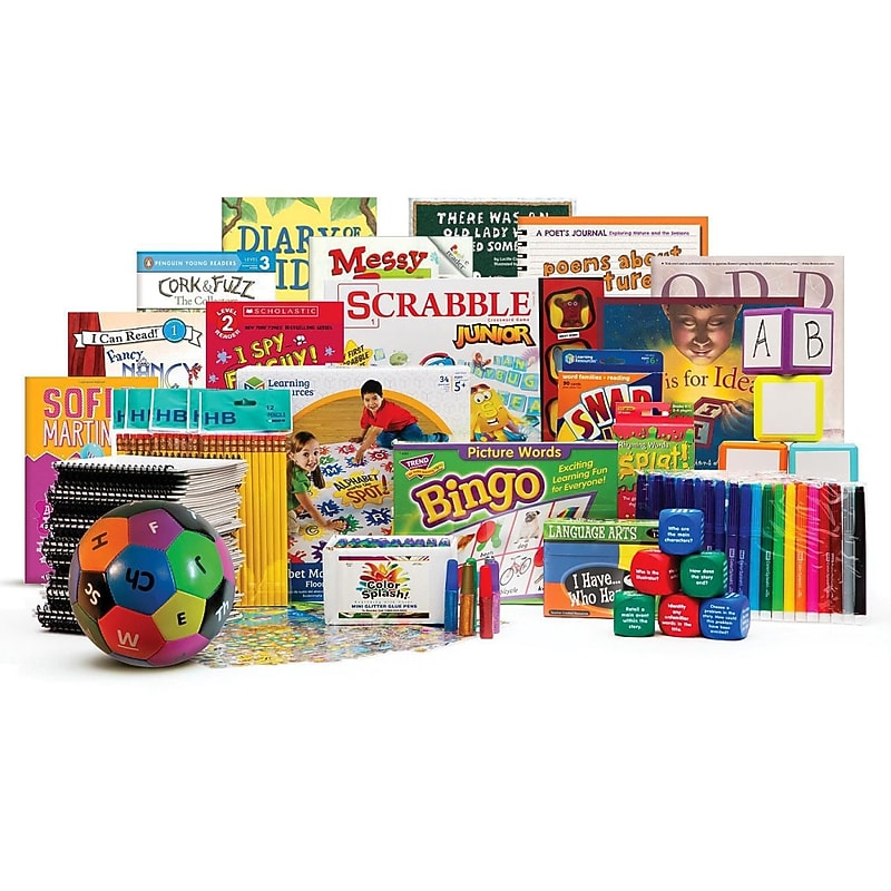 S&S Worldwide Family Engagement Night Kit Literacy, Assorted Colors (LR4580) image 1