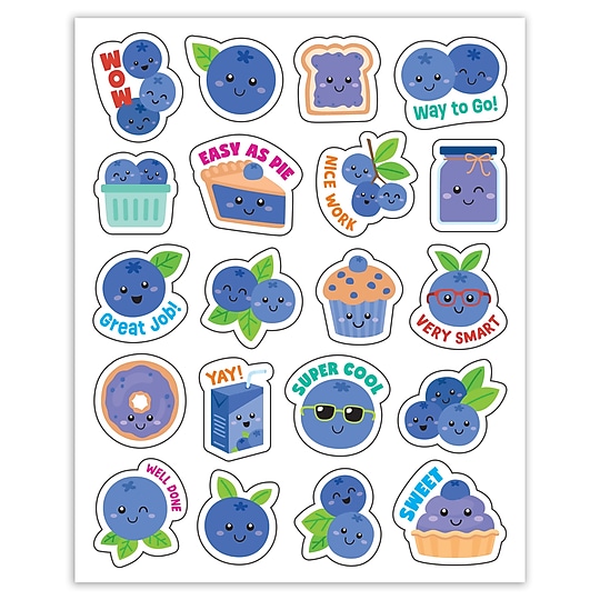 Teacher Created Resources Blueberry Smelly Stickers, Multicolored, 120/Pack, 6/Packs/Bundle (TCR9452-6)~#|#~7746FAC1-01D5-45DB-A2C25CCEC8F863BB_sc7