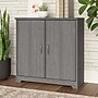 Bush Furniture Cabot 30"H Small Storage Cabinet with 2 Shelves, Modern Gray (WC31398)~#|#~774842F6-811A-456B-B8F7ACD28FE46E52_sc7