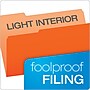 Pendaflex Recycled File Folder, 1/3-Cut Tab, Legal Size, Orange, 100/Box (43501/3ORA)~#|#~774A4BA9-FE8A-4FD8-BAC8A431B128B083_sc7