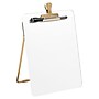 U Brands Glass Dry-Erase Whiteboard Easel, 11" x 8.5" (4974A01-06)~#|#~774D981F-7D22-4DE4-820E05D9576FF8C0_sc7