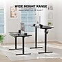 Huanuo 48"W Electric Rectangular Adjustable Standing Desk with Storage Drawer, Black (HNESD77B)~#|#~7750DD17-2F2A-4EF1-857B6A8D34DF31F8_sc7