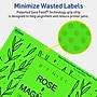 Avery Rectangle Multipurpose Labels, 4.75" x 7.75", Neon Green, 40/Pack (94255)~#|#~77545715-6486-40F1-A899E5FF26D312E8_sc7