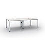 Boss Office Products Simple System 95"W Meeting Table, White (S402-WT)~#|#~775535EC-E574-4C91-91693F7B75386627_sc7