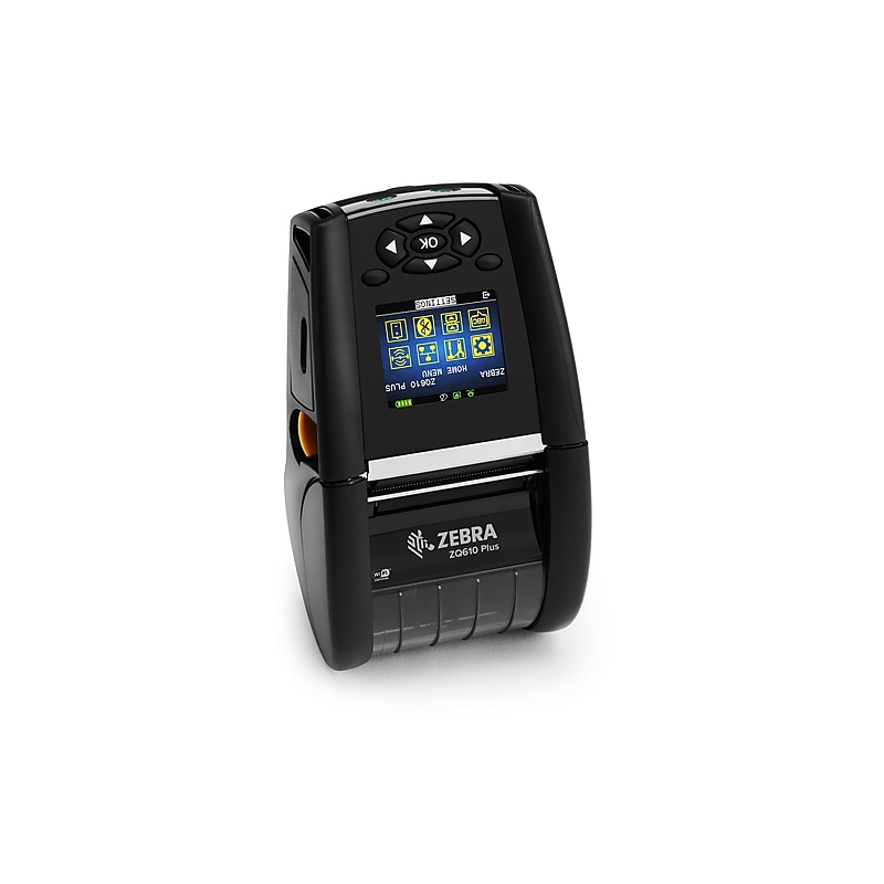Zebra ZQ61-HUXA0D4-00 ZQ610 Plus Healthcare Mobile Direct Thermal Printer 2" Wide 203dpi, Serial, USB, Ethernet, WiFi, Bluetooth image 1