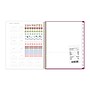 2027 Blue Sky Kelly Ventura Magenta Blooms 8.5" x 11" Calendar Year Weekly & Monthly Standard Planner, Plastic Cover~#|#~775F1222-4665-4544-B54A231CBA7AAEFE_sc7