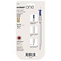 uni-ball one Retractable Gel Pens, Medium Point, 0.7mm, Black/Blue Ink, 5/Pack (70380)~#|#~775F1341-9FFF-44AF-A12F203DA3A184DB_sc7