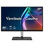 ViewSonic 27" QHD 120Hz LCD Monitor with 100W Thunderbolt 4, Daisy Chain, HDR400, Advanced Ergonomics, Black (VP2776T-2K)~#|#~775FCEB3-A8B4-40CF-8FD8B6297CF3ABD1_sc7