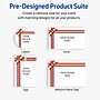 Avery Rectangle Multipurpose Labels, 1" x 2-5/8", White, 160/Pack (19479370586)~#|#~775FEE9E-E987-4B84-9F4F2B85BC4BA88F_sc7