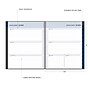 2026 Blue Sky Passages 8.5" x 11" Calendar Year Weekly & Monthly Planner, Plastic Cover, Gray (100008-26)~#|#~7760A308-429F-46D4-BDAE1C97AF4C8FA8_sc7