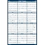 2026 House of Doolittle 37" x 24" Yearly Dry Erase Wall Calendar, Reversible, Blue (396-26)~#|#~7760B171-C5C7-48EA-B81808147A154D93_sc7