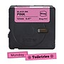 Brother P-touch Btag Label Tape, 1/2" x 13.1’ (12mm x 4m), Black on Pink (BTAGP31)~#|#~7766A60E-666B-46FF-98934D79748DA5F1_sc7