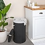 Household Essentials 15-Gallon 1-Section Hamper with Lid, Bamboo, Black (HE1219)~#|#~776CDDDB-F08F-4FFD-BF40A4CBFF4F56C6_sc7