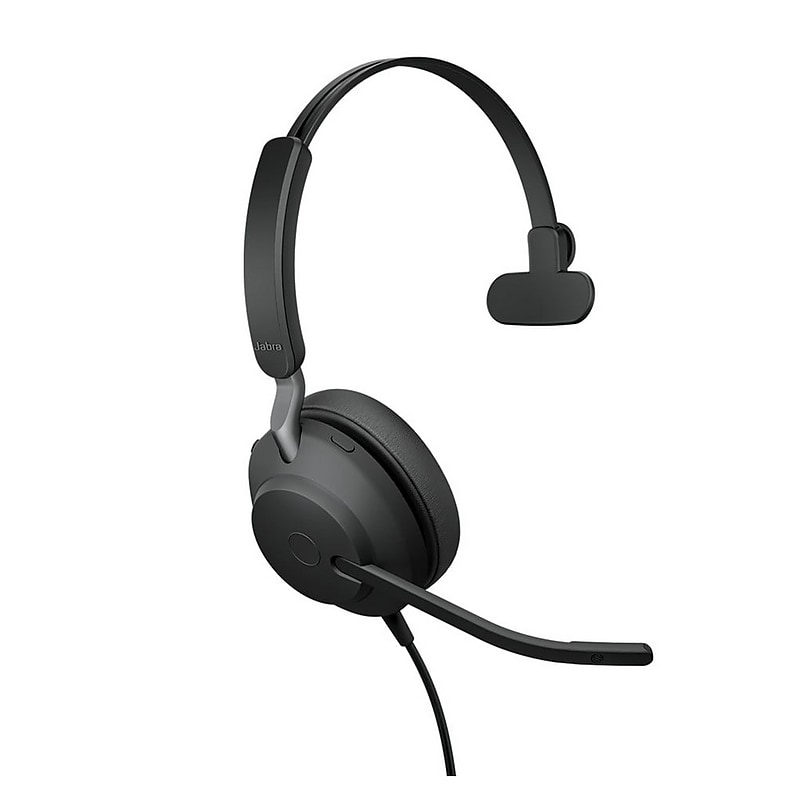 jabra Evolve2 40 SE USB-C Mono Phone & Computer Headset, MT Certified (24189-889-799-01) image 1