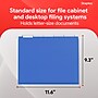 Staples® Hanging File Folders, 1/5-Cut Tab, Letter Size, Blue, 25/Box (ST163501-CC)~#|#~776F92DB-FE0C-46BF-9C18C58909F8EBC0_sc7