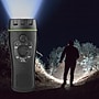 QFX Wireless Portable Rechargeable Emergency FM Radio with Built-in LED Flashlight, Black (R-10C)~#|#~77701C81-4965-4ADC-978A1566D7D98A0F_sc7