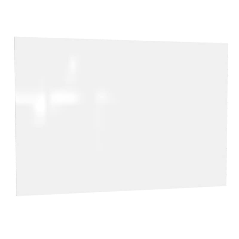 Ghent Flyte Duo Double-Sided Magnetic Steel Dry-Erase Whiteboard, 4' x 8' (FLYD-48-GM-WH) image 1