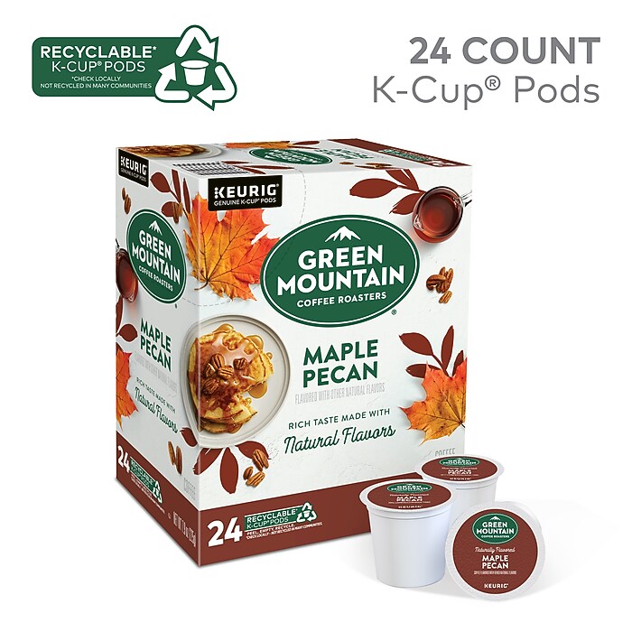 Green Mountain Maple Pecan Coffee, Keurig® K-Cup® Pods, Light