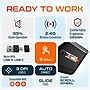 Delton S20 Wireless Ergonomic Optical Mouse, Black (DMS20-WB)~#|#~7780265C-D2A2-4571-9D9C5BE078E69599_sc7