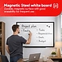 TRU RED™ Magnetic Steel Dry Erase Board, Black Frame, 3' x 2' (TR61180)~#|#~77882E84-2B19-41BD-9FB6E739D095B178_sc7
