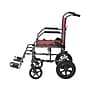 Medline Bariatric Transport Wheelchair, Fixed Desk Length Arms, Gray (MDS808210KDR)~#|#~778E315C-D47F-4191-ABBA76365673AEA1_sc7