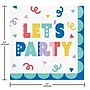 Creative Converting Party Patterns Let's Party Birthday Tableware Kit, Multicolored, 49/Pack (DTC9507E2A)~#|#~778FF1B6-9EC5-4B65-9E20C33F46788FC7_sc7