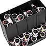 Mind Reader Plastic 4-Compartment Single Serve Coffee Pod Dispenser, 120 Pod Capacity, Black (CPODBK-BLK)~#|#~7792230C-D556-4F09-9C10E897C83720B0_sc7