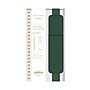 Blue Sky Bespoke Letterpress Pen Holder w/ Adjustable Elastic Bungee, Forest Green (155575)~#|#~7794EBD3-4DA1-4C21-BD9D80588FBD0C07_sc7