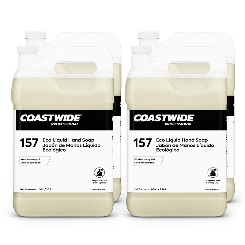 Coastwide Professional Liquid Hand Soap, 1 Gal., 4/Carton (CW157RU01-A) image 1