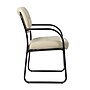 Boss LeatherPlus Guest Chair with Sled Base, Beige (B9529-BG)~#|#~779D5A68-F6DD-4D83-AA40571F6197357A_sc7