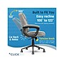 Click365 Transform 1.0 Ergonomic Fabric Swivel Desk Chair, Gray (CCHR10001C)~#|#~77A06C08-F0DA-4F0E-B41A729E26D4E2A0_sc7